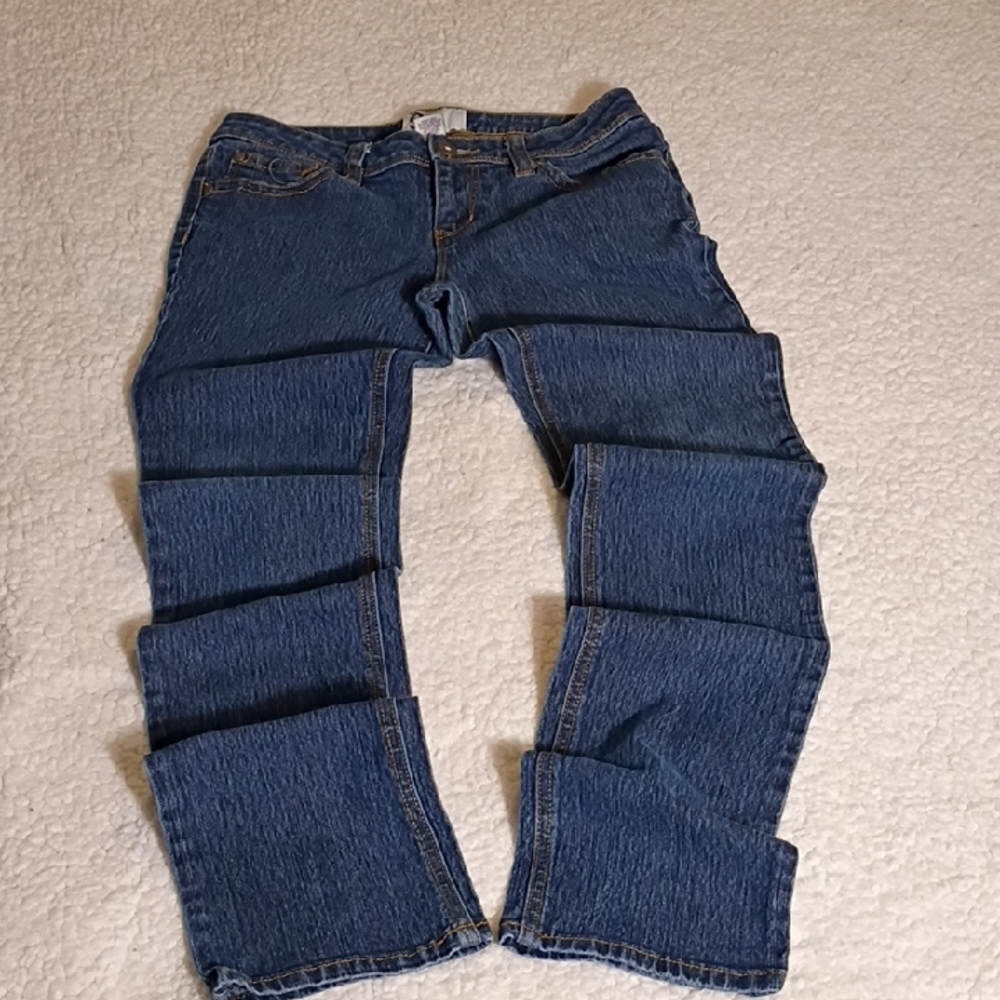SO Women's Straight‎ Leg Blue Jeans Size 5